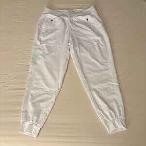 Women's Jogger Scrub Pants (White)
